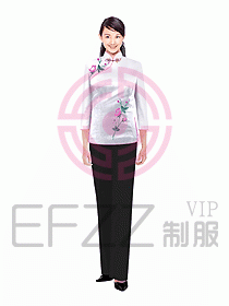 中餐服務員制服346