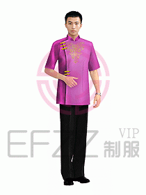 中餐服務(wù)員制服370