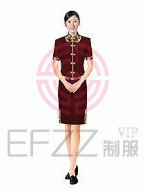 中餐服務員制服373