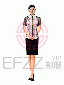 中餐服務員制服379