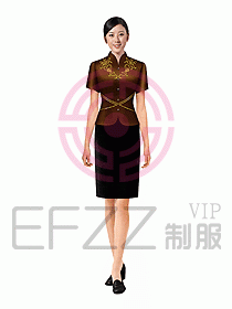 中餐服務(wù)員制服399