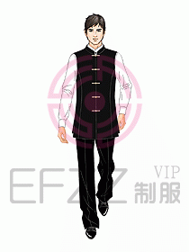 中餐服務員制服407