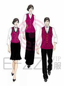 中餐服務員制服438