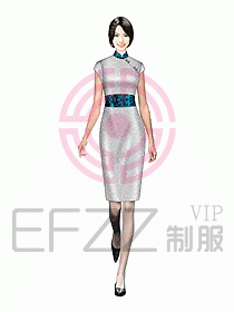 中餐服務(wù)員制服464