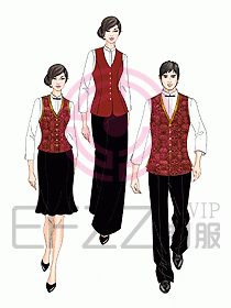 中餐服務員制服474