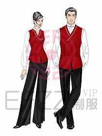 中餐服務員制服475