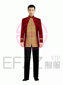 中餐服務員制服481