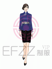 中餐服務員制服492