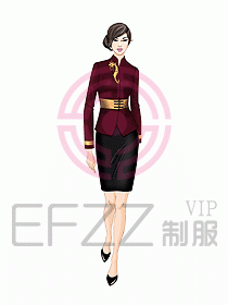 中餐服務(wù)員制服494