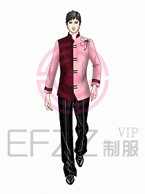 中餐服務員制服499