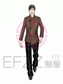 中餐服務員制服522