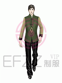 中餐服務員制服534