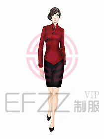 中餐服務員制服537