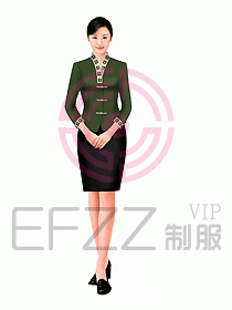 中餐服務(wù)員制服550