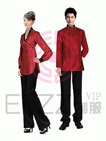 中餐服務(wù)員制服673