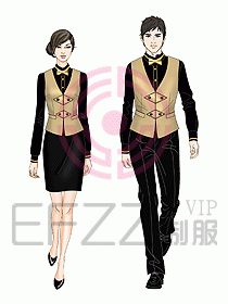 中餐服務員制服682