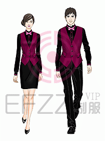 中餐服務(wù)員制服683