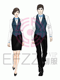 中餐服務員制服688