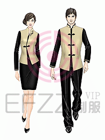 中餐服務員制服700