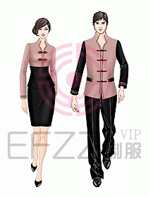 中餐服務(wù)員制服706