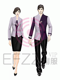 中餐服務(wù)員制服711