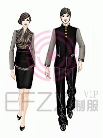 中餐服務員制服712