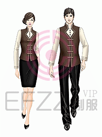 中餐服務員制服718