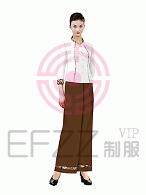 中餐迎賓制服021