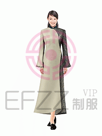 中餐迎賓制服045