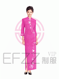 中餐迎賓制服052