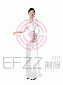 中餐迎賓制服085