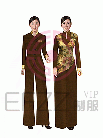 中餐迎賓制服118