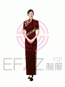中餐迎賓制服149