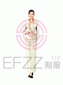 中餐迎賓制服155