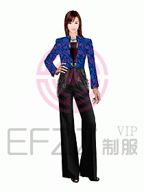 中餐迎賓制服198