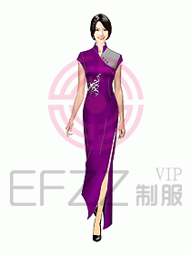 中餐迎賓制服217