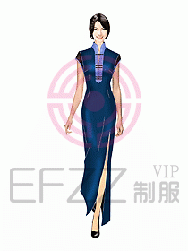 中餐迎賓制服227