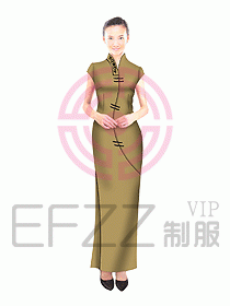 中餐迎賓制服253