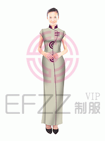 中餐迎賓制服265