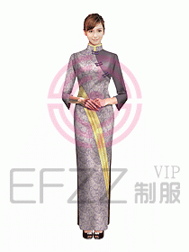 中餐迎賓制服336