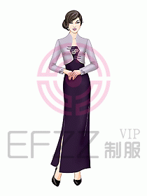 中餐迎賓制服355