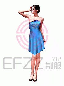 夜總會DJ小姐服裝269