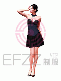 夜總會DJ小姐服裝308