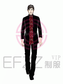 中餐服務員制服749