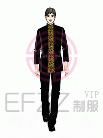 中餐服務員制服755