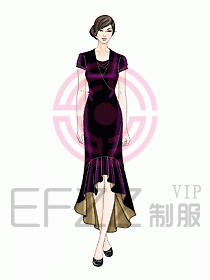 西餐咨客制服202