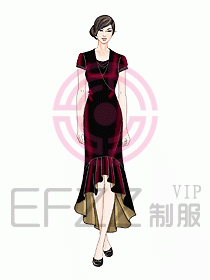 西餐咨客制服203