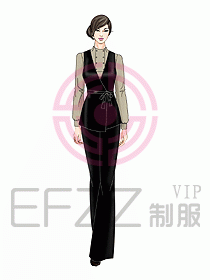 中餐傳菜服務員制服057