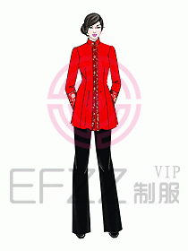 中餐傳菜服務員制服075