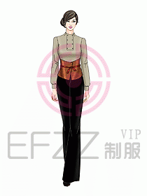 中餐領班制服069